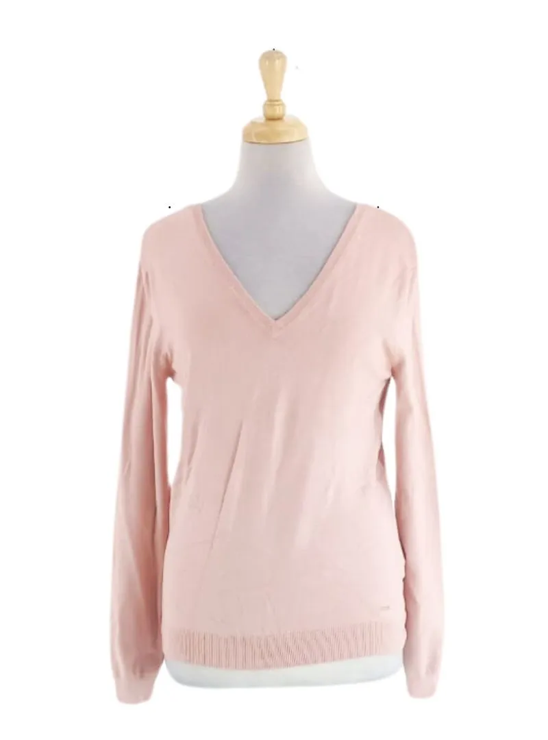 V NECK KNIT TOP sold by FBO