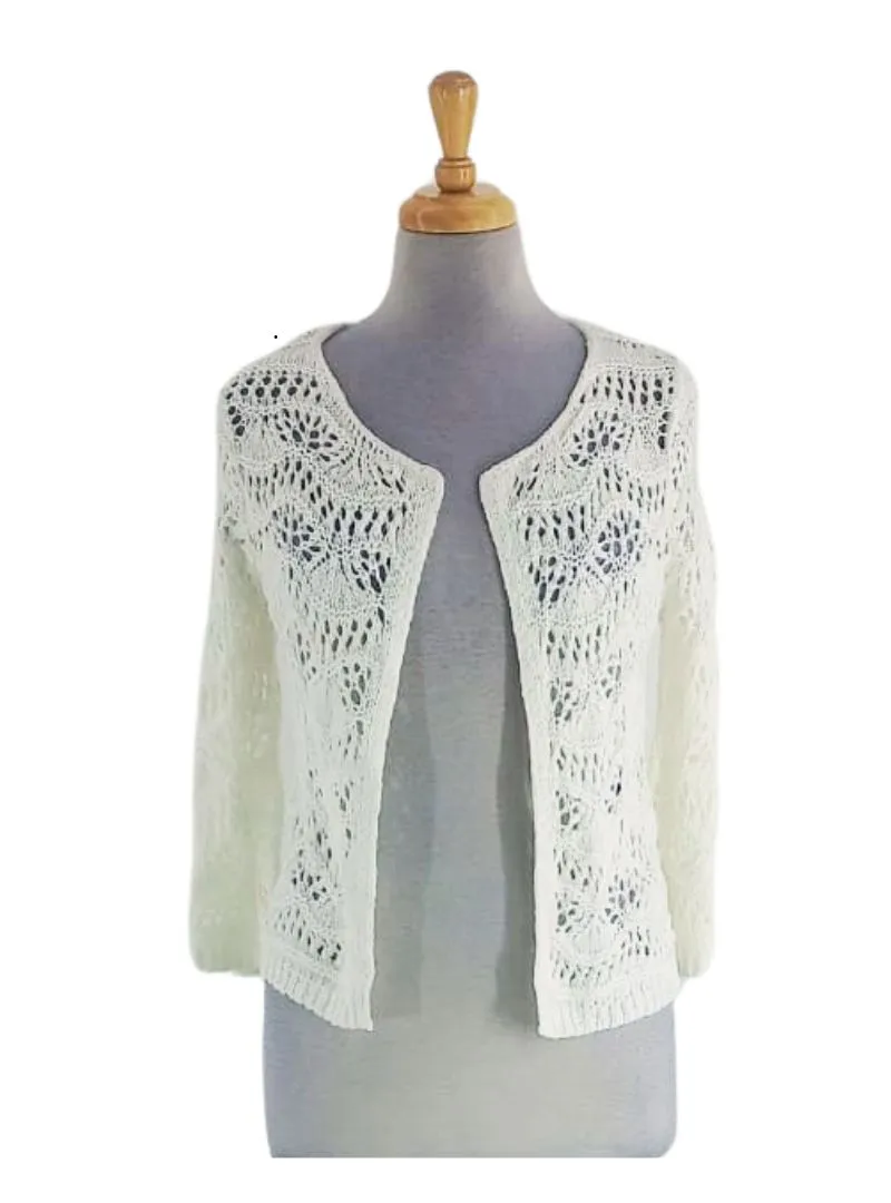 3/4 SLEEVE KNIT CARDIGAN sold by FBO