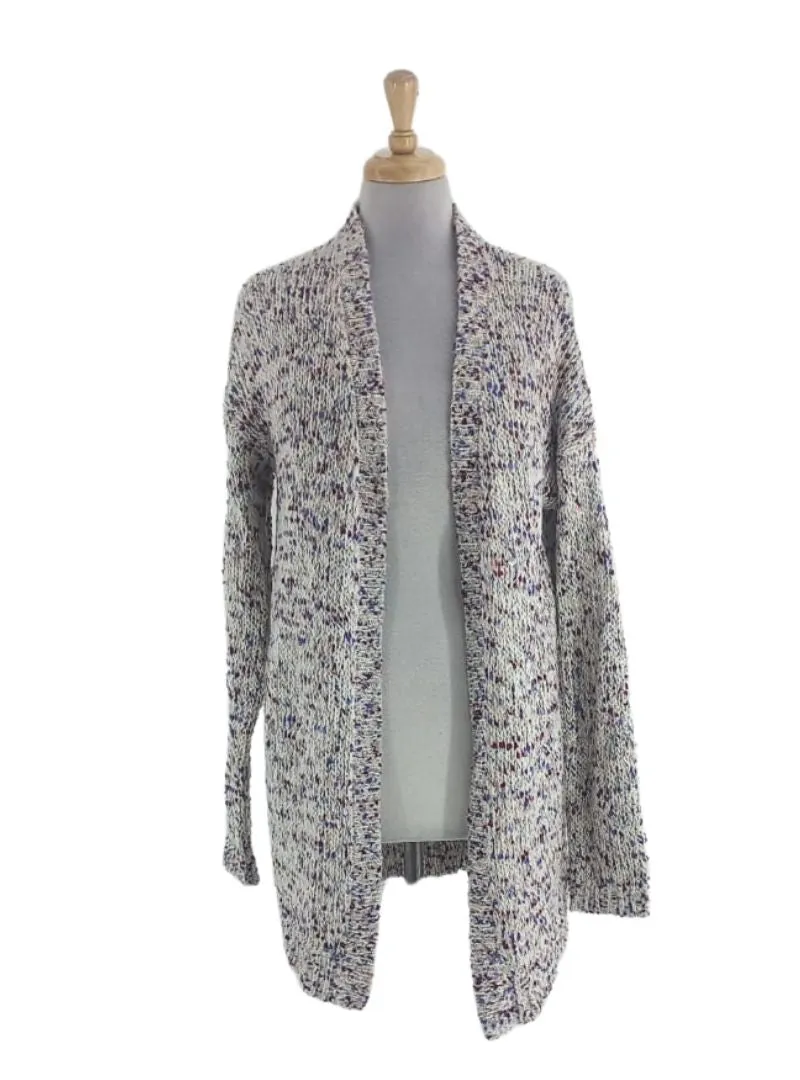 DETAILED LONG KNIT CARDIGAN sold by FBO