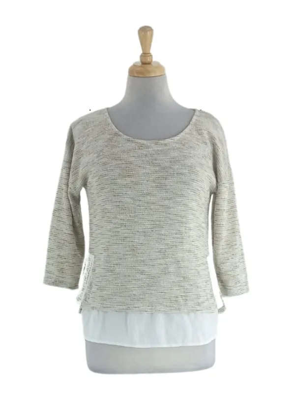 DETAILED KNIT TOP sold by FBO