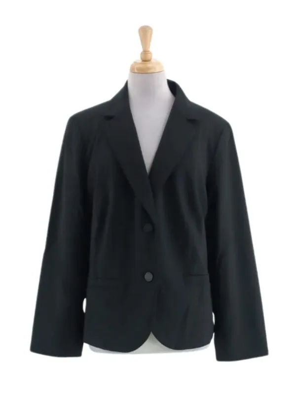 DOUBLE BUTTON MOCK POCKET BLAZER sold by FBO