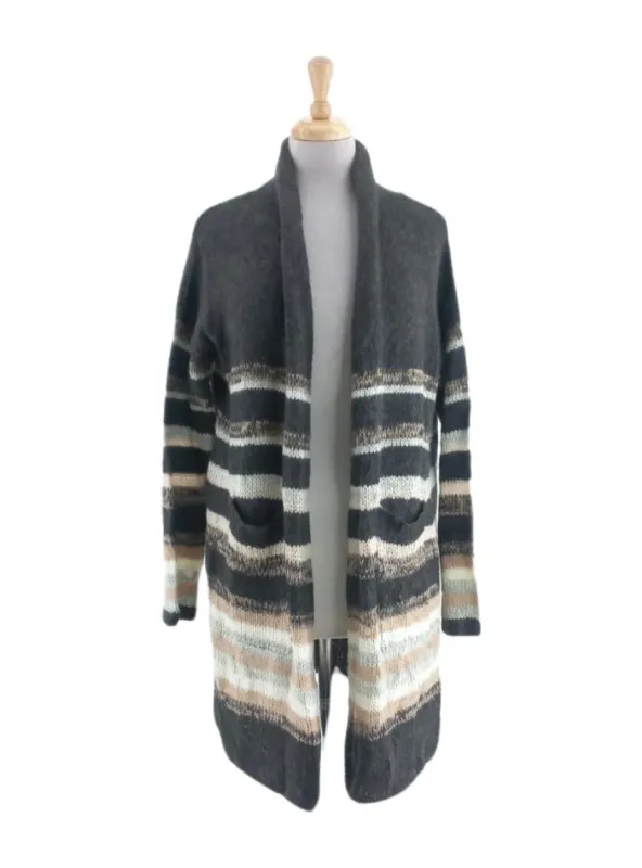 DETAILED LONG LENGTH CARDIGAN sold by FBO