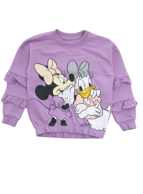CHARACTER PRINT CREW NECK FLEECE sold by FBO