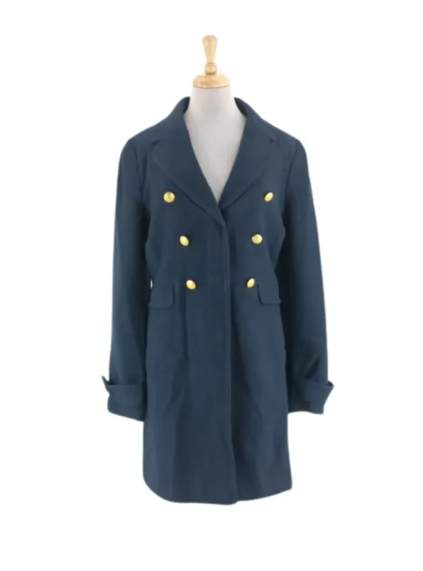 TEXTURED DOUBLE BUTTONED COAT sold by FBO