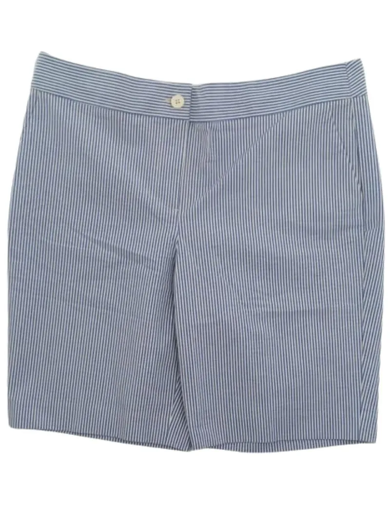 STRIPED TEXTURED BERMUDA SHORTS sold by FBO