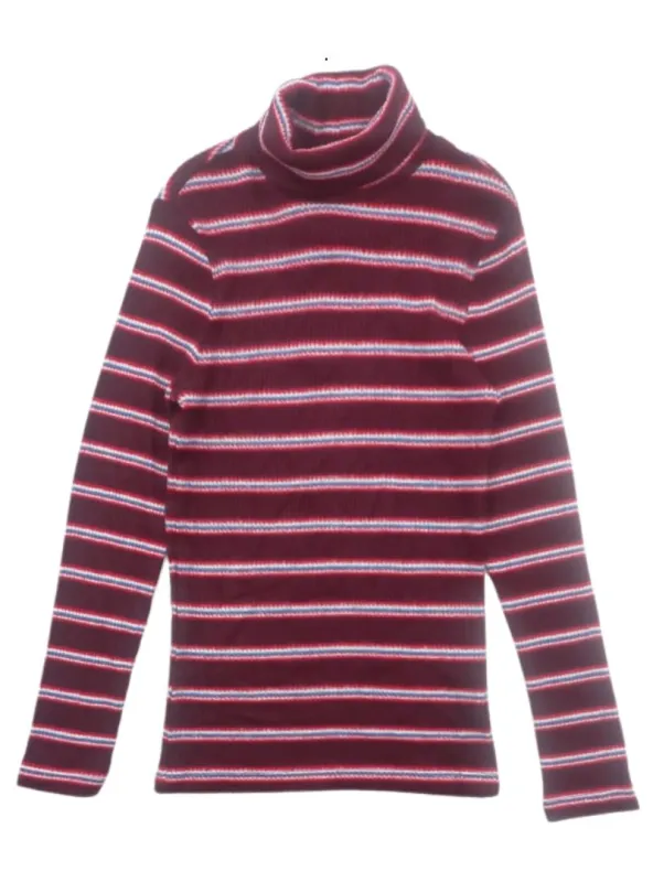 DETAILED STRIPED POLO NECK sold by FBO