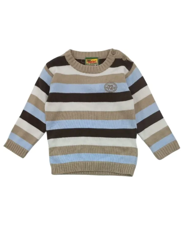 STRIPED KNIT JERSEY sold by FBO