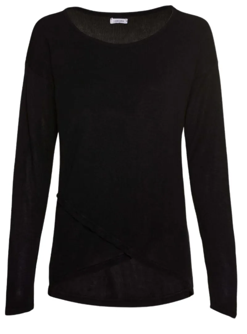 BASIC LONG SLEEVE KNIT TOP sold by FBO product image thumbnail 3