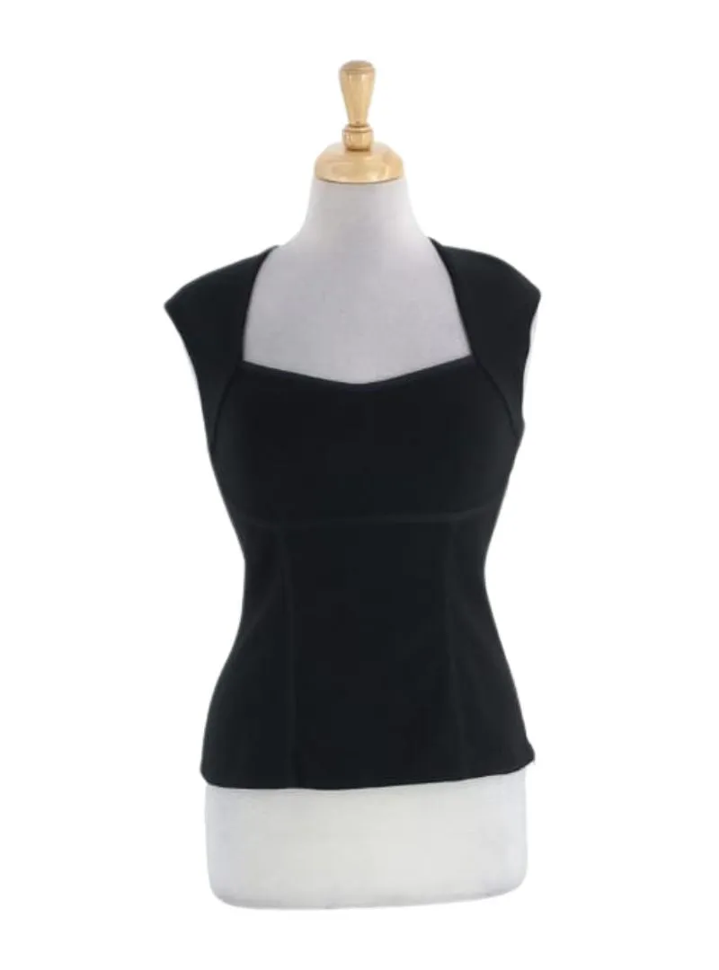 SLEEVELESS SQUARE NECK BLOUSE sold by FBO