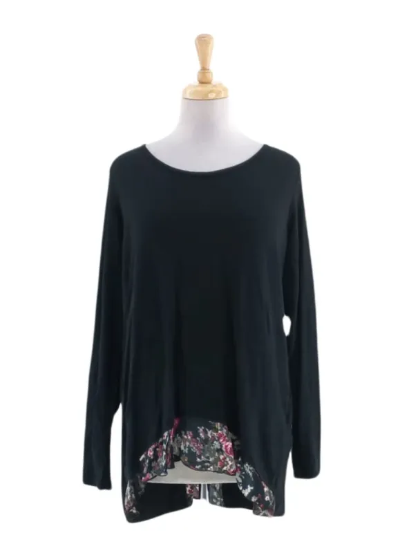 DETAILED LONG SLEEVE TOP sold by FBO