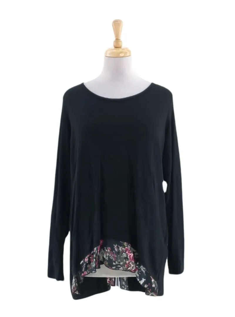 DETAILED LONG SLEEVE TOP sold by FBO