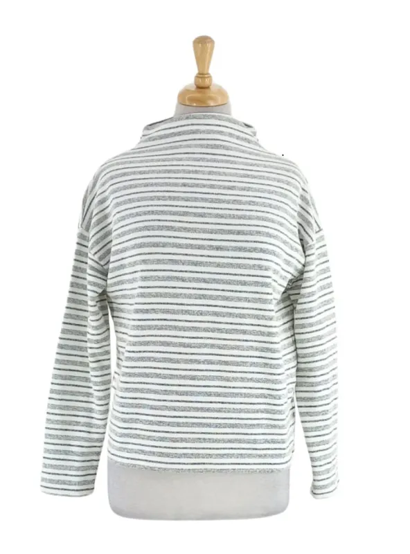 STRIPED DETAILED KNITTED TOP sold by FBO