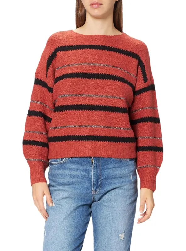 STRIPED DETAILED KNITTED TOP sold by FBO