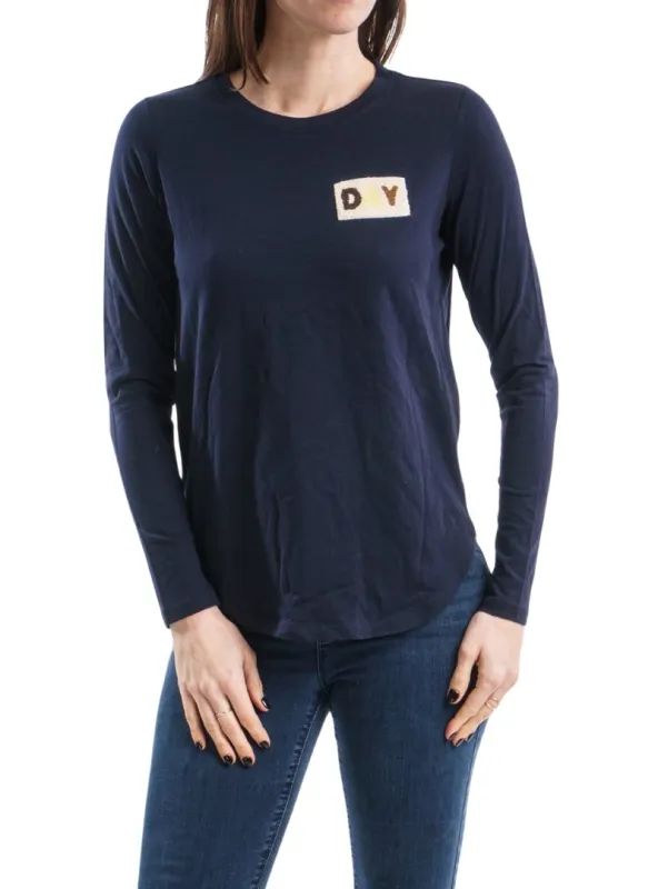 TEXTURED STATEMENT LONG SLEEVE TEE sold by FBO