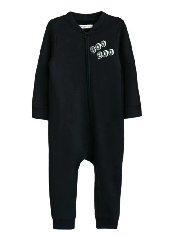 PRINTED DETAILED ZIP UP ROMPER sold by FBO