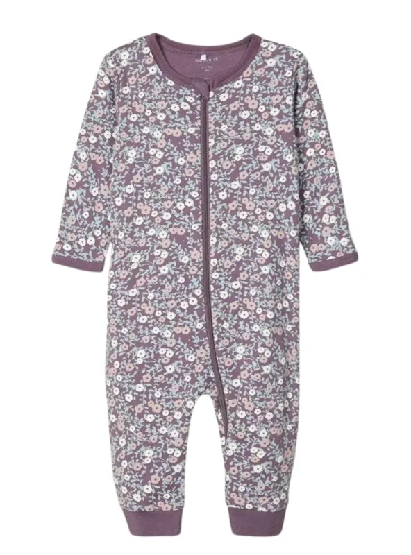 FLORAL ZIP UP ROMPER sold by FBO