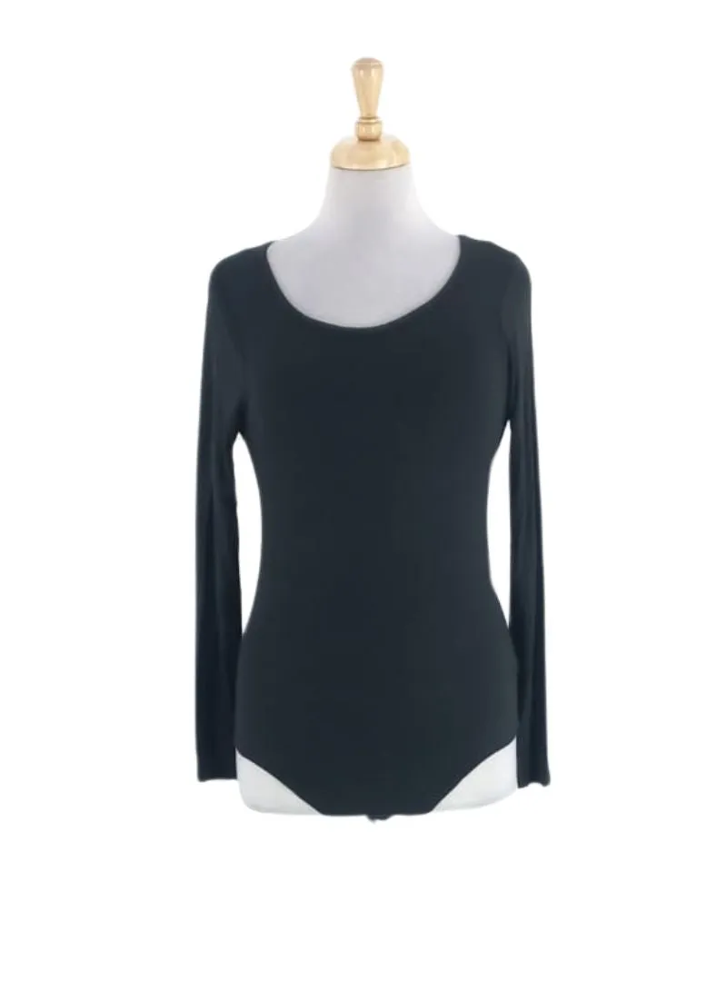 LACE BACK DETAILED LONG SLEEVE BODYSUIT sold by FBO