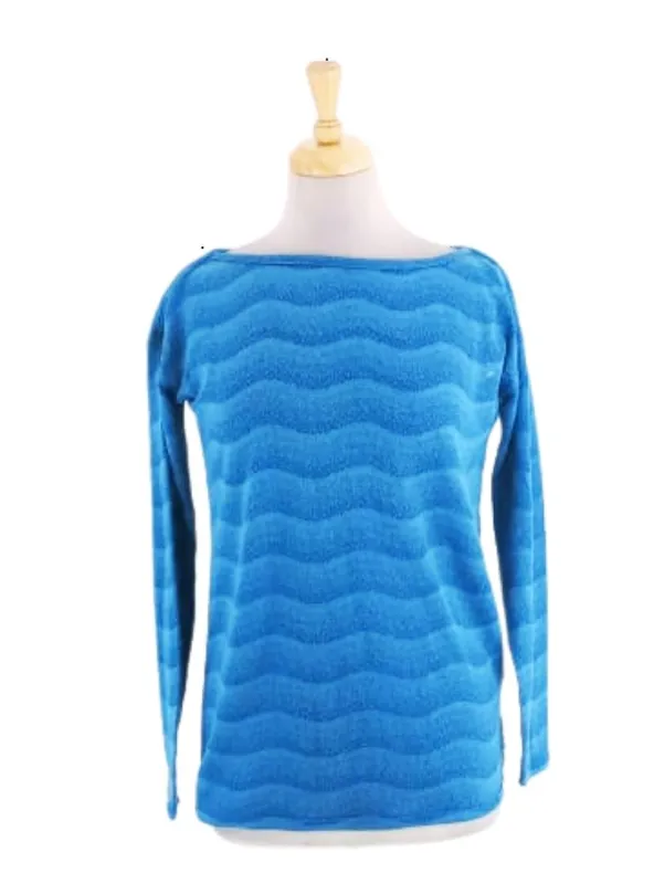 PATTERNED KNIT TOP sold by FBO