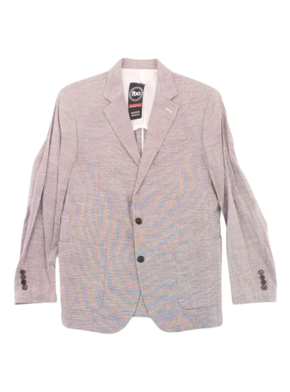 PLAID CASUAL JACKET sold by FBO