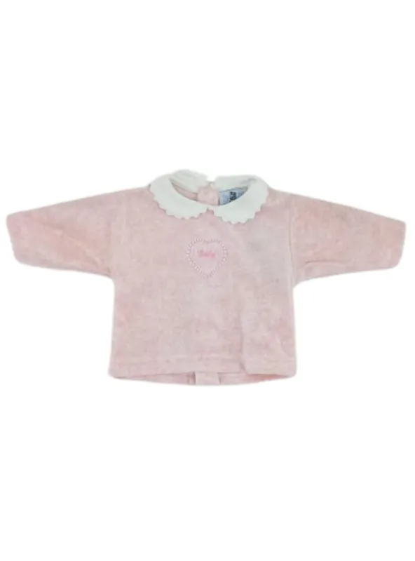COLLAR EMBROIDED DETAILED TOP sold by FBO