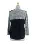 COMBO PATTERNED KNIT TOP sold by FBO