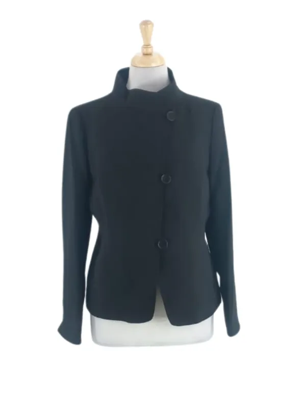 BUTTONED MOCK NECK FORMAL JACKET sold by FBO