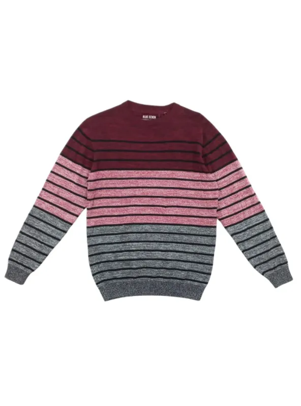 STRIPED MULTI COLOR PULLOVER sold by FBO