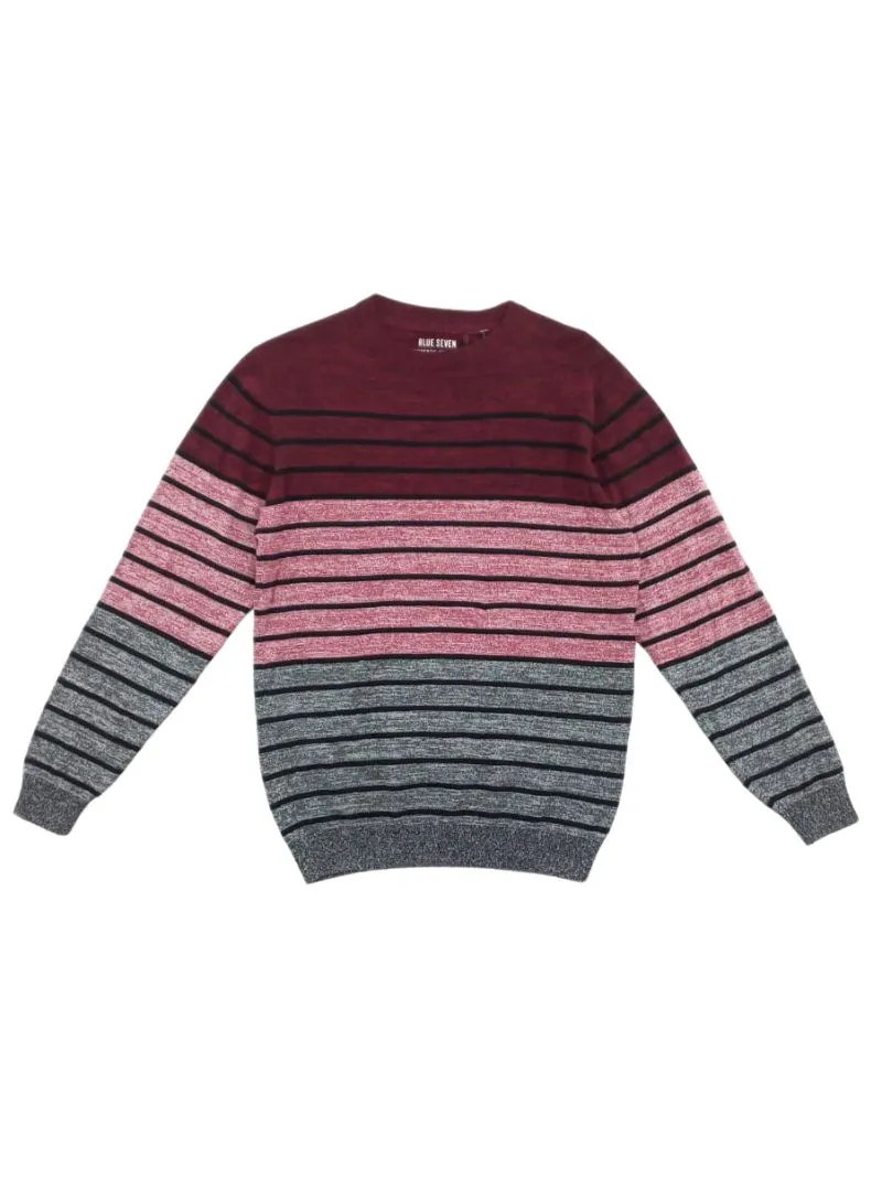 STRIPED MULTI COLOR PULLOVER sold by FBO