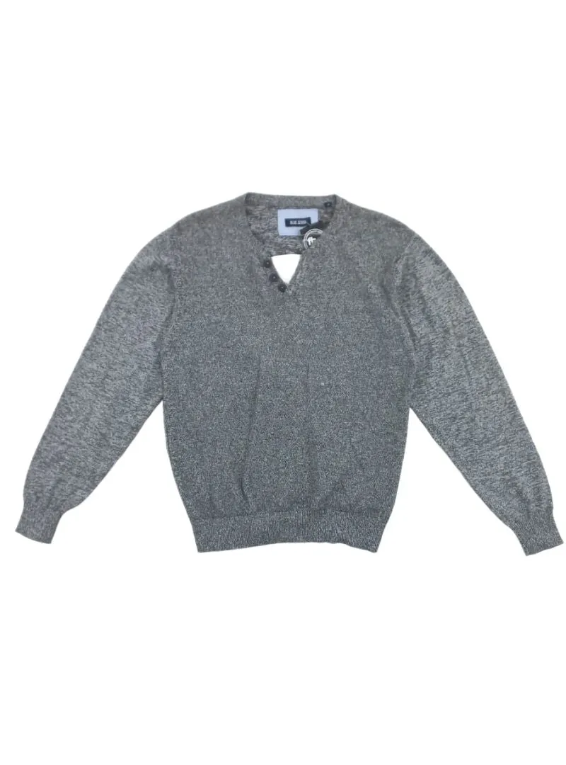 V-NECK BUTTON DETAILED TEXTURED JERSEY sold by FBO