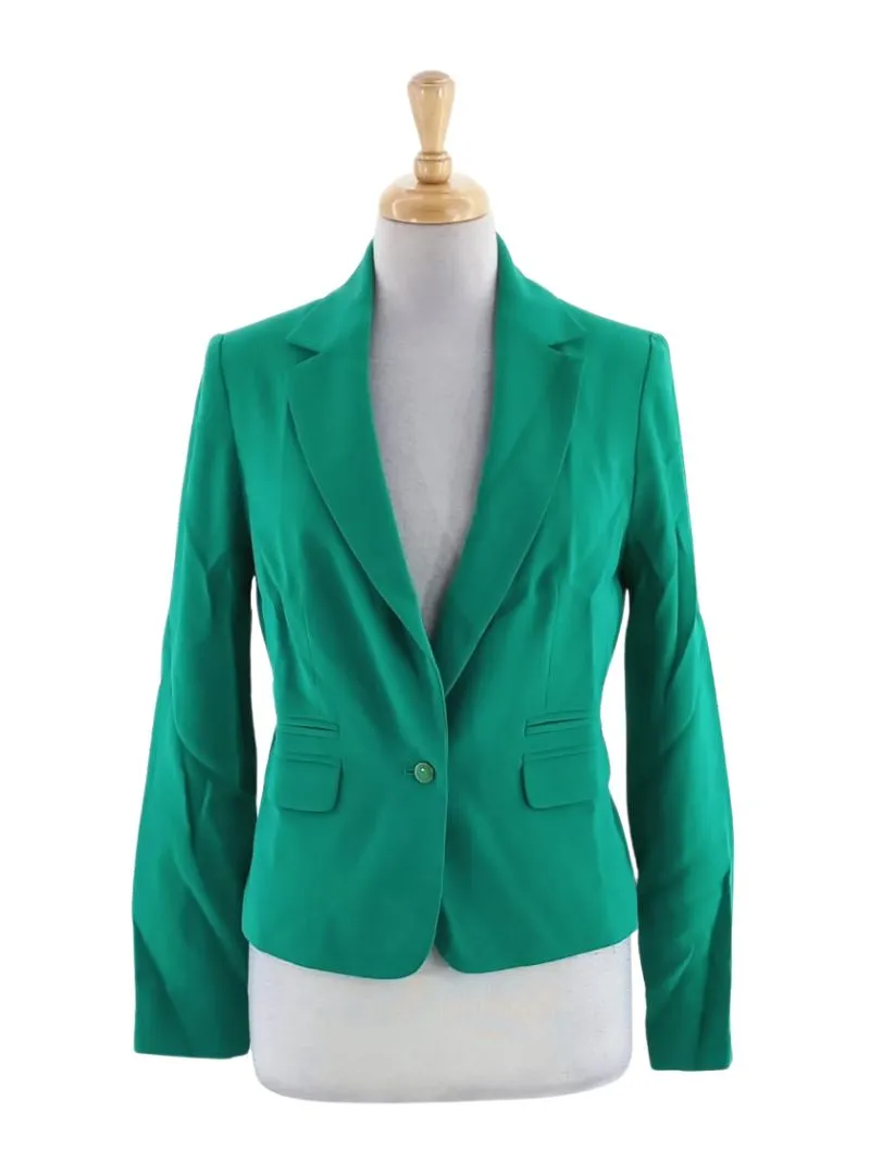 SOLID MOCK POCKET BLAZER sold by FBO