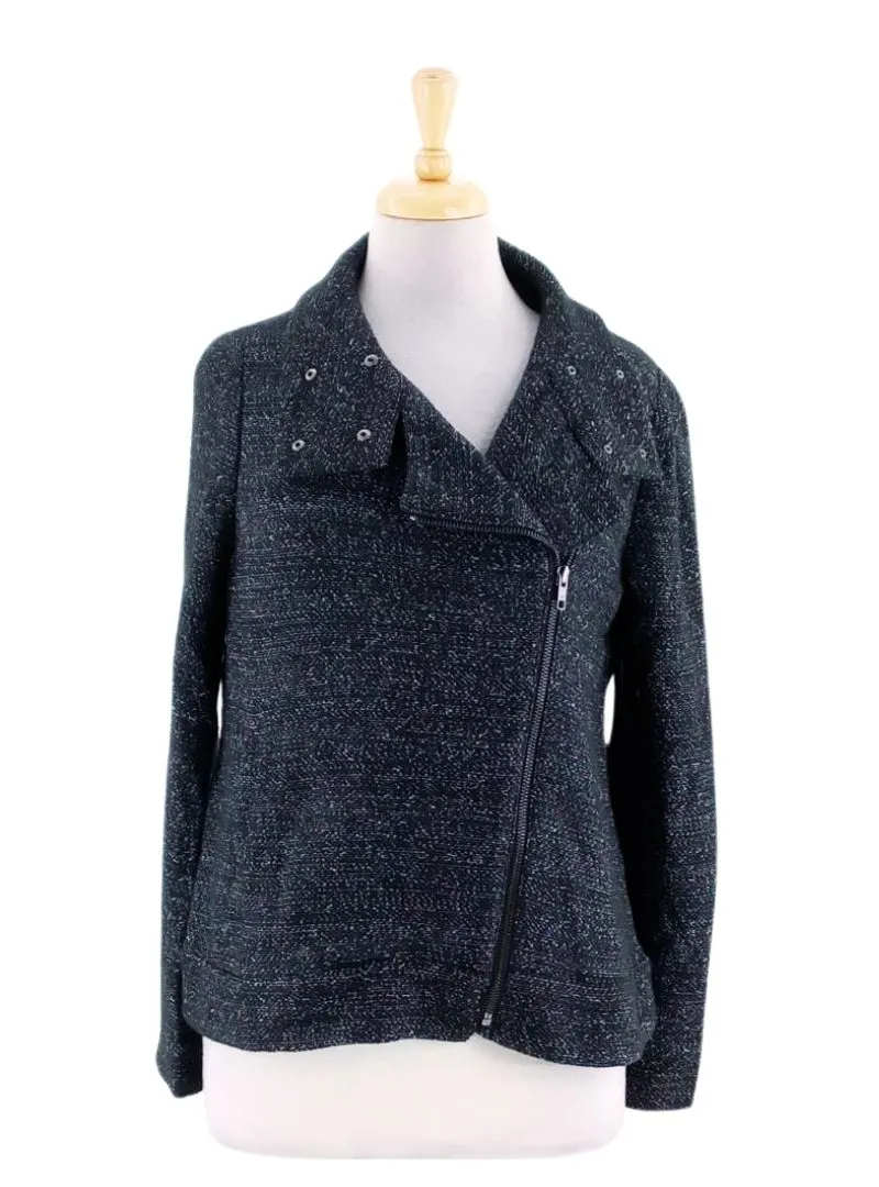 ASYMMETRICAL ZIPPER SWEATER sold by FBO