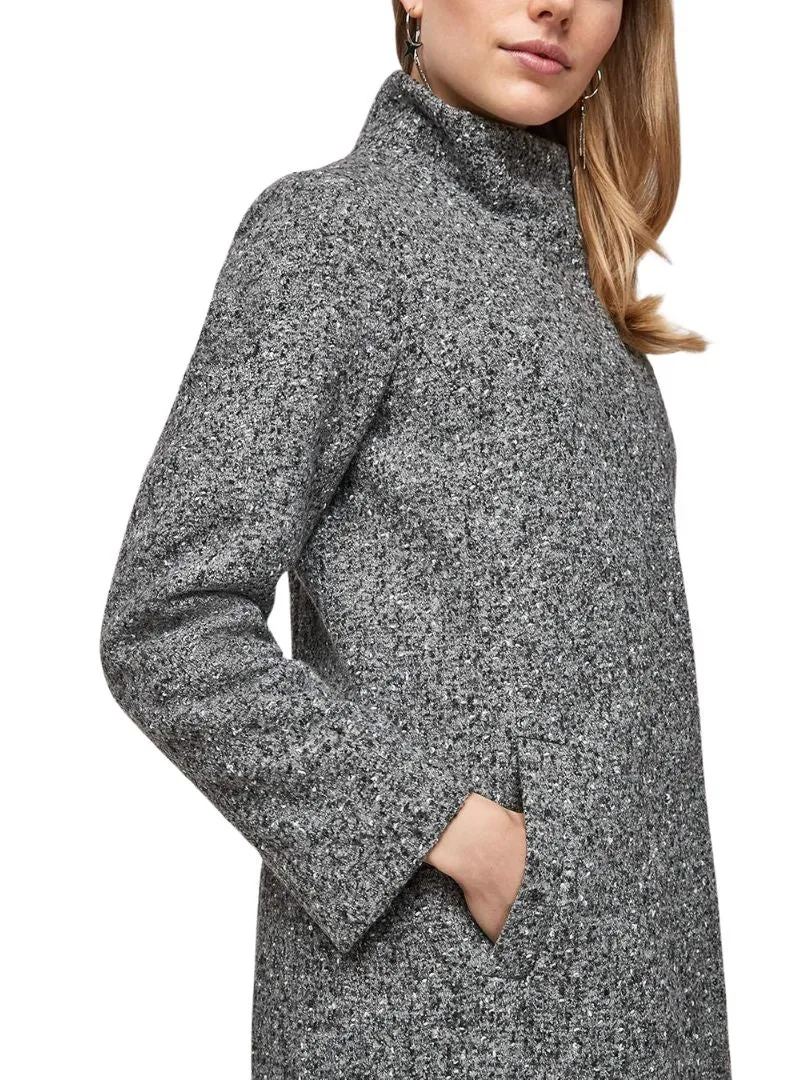 HIGH NECK TEXTURED ZIP UP COAT sold by FBO product image thumbnail 3