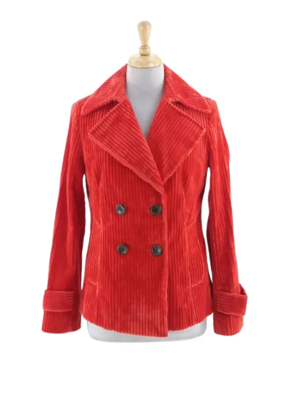 RIB TEXTURED CORDUROY JACKET sold by FBO
