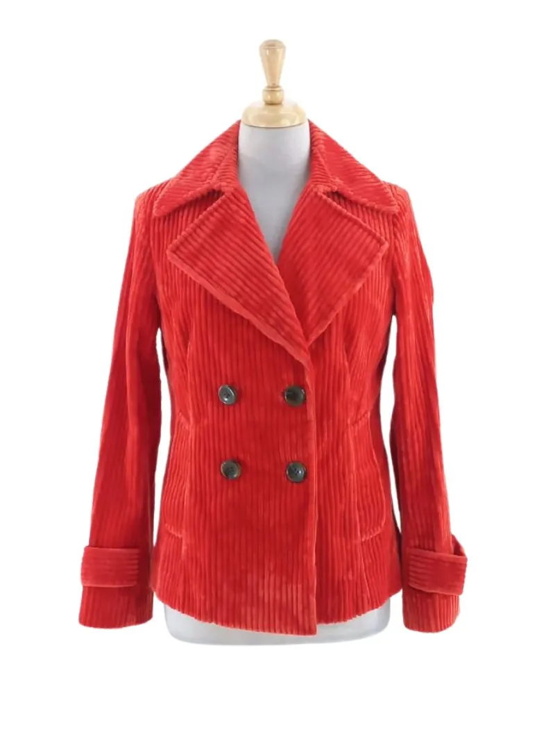 RIB TEXTURED CORDUROY JACKET sold by FBO