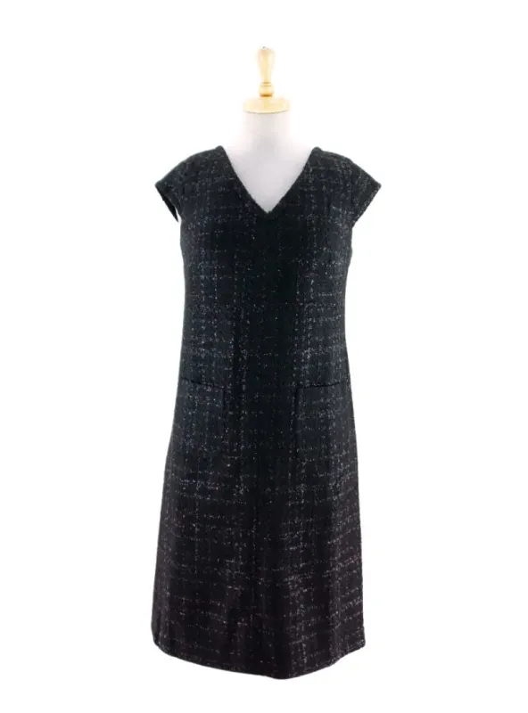 V NECK TEXTURED DRESS sold by FBO