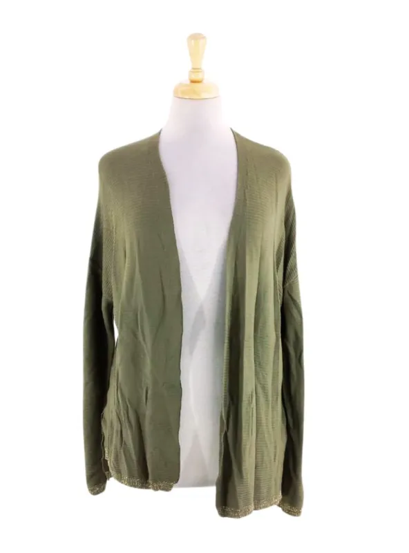LONG SLEEVE KNITTED CARDIGAN sold by FBO