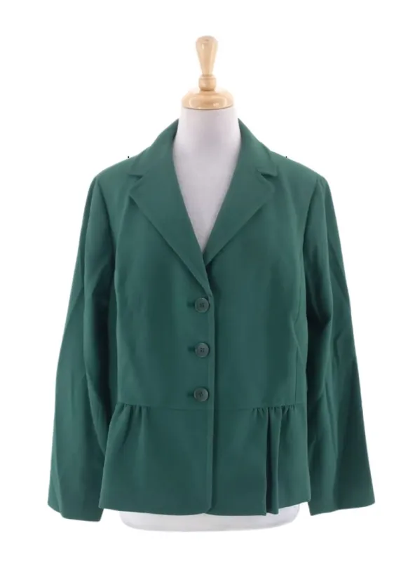 BUTTONED FRILL JACKET sold by FBO