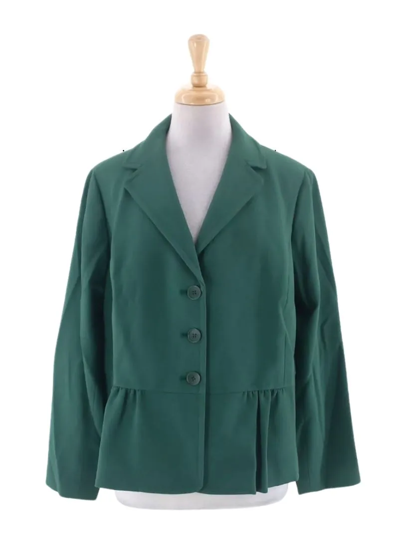 BUTTONED FRILL JACKET sold by FBO