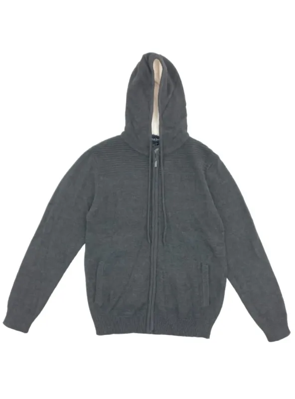 KNITTED ZIP UP JACKET sold by FBO