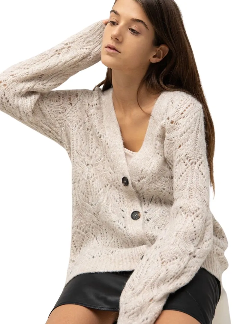 DETAILED BUTTONED KNIT CARDIGAN sold by FBO product image thumbnail 5