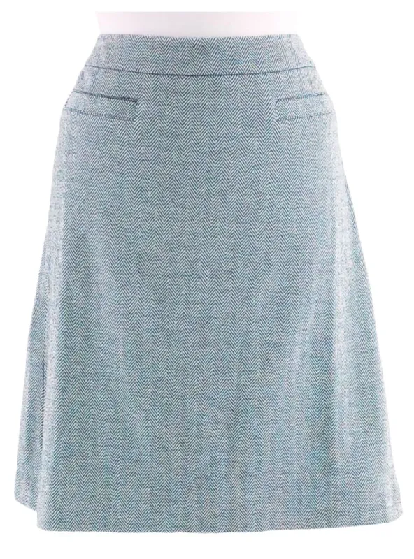 MOCK POCKET PATTERNED SKIRT sold by FBO