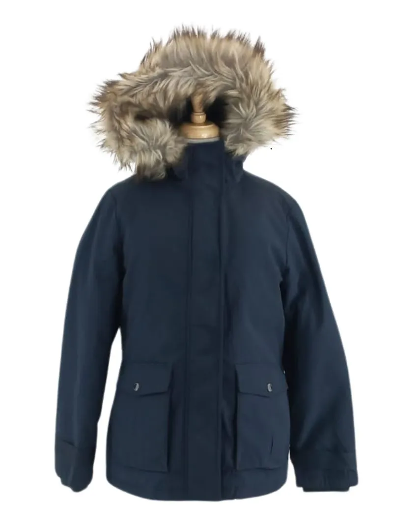 FAUX FUR HOODED JACKET sold by FBO