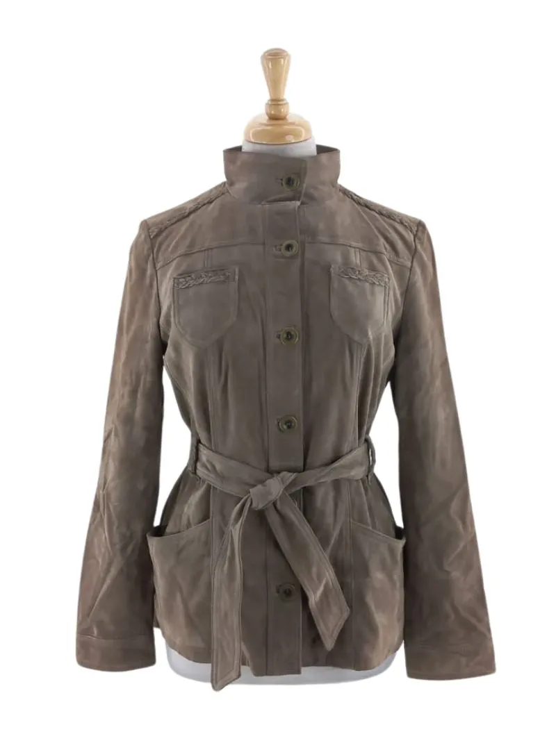 HIGH NECK DETAILED BUTTONED JACKET sold by FBO