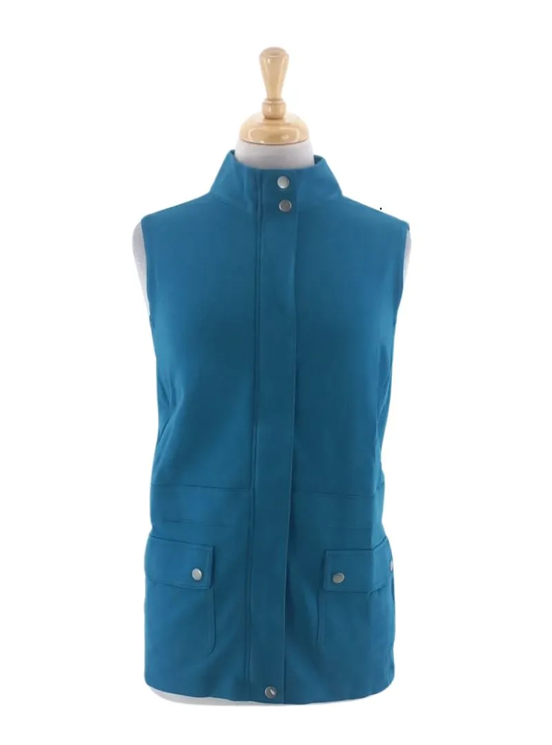 ZIP UP SLEEVELESS JACKET sold by FBO