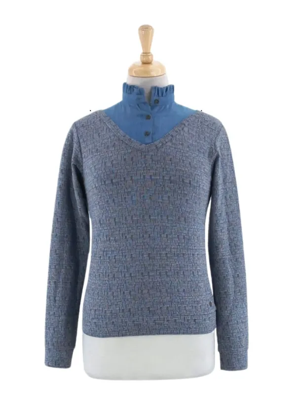 DETAILED FLEECE TOP sold by FBO