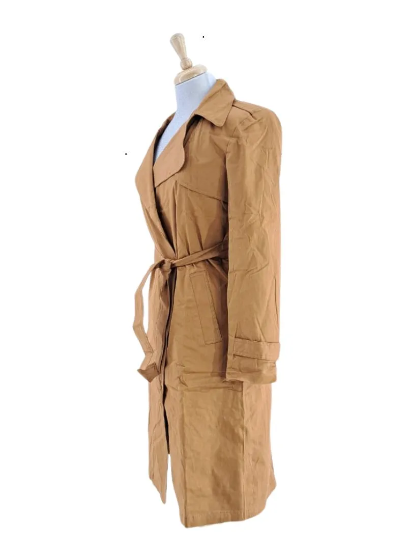 LONG SLEEVE TRENCH COAT sold by FBO product image thumbnail 2