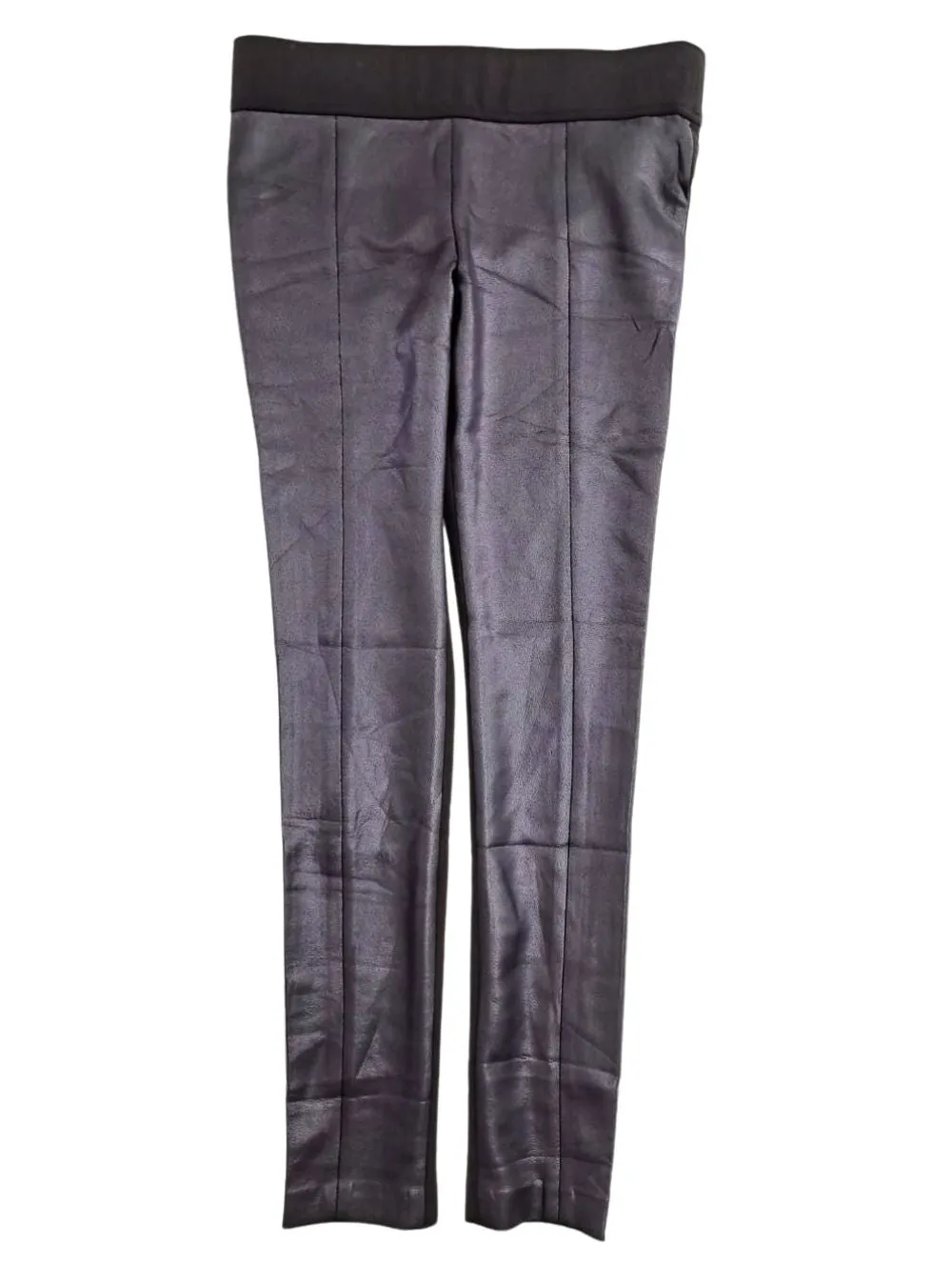 PLEATHER FRONT SKINNY TROUSER sold by FBO