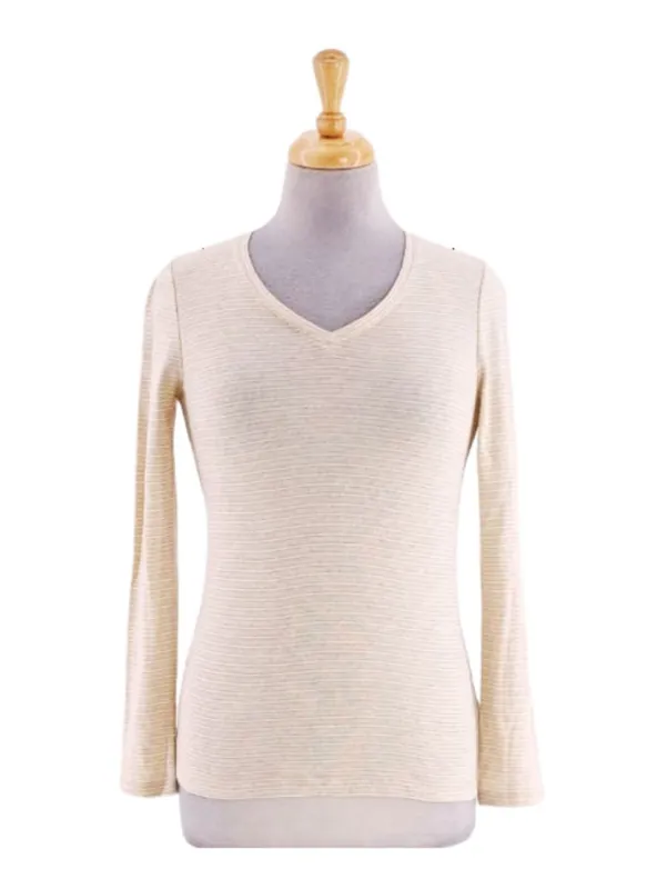 LONG SLEEVE STRIPED T-SHIRT sold by FBO