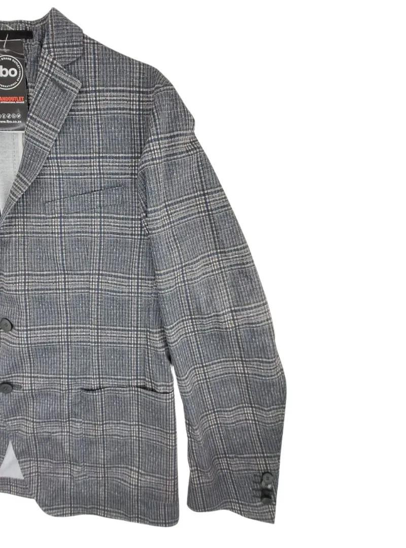 CHECKERD BUTTON FORMAL JACKET sold by FBO product image thumbnail 2