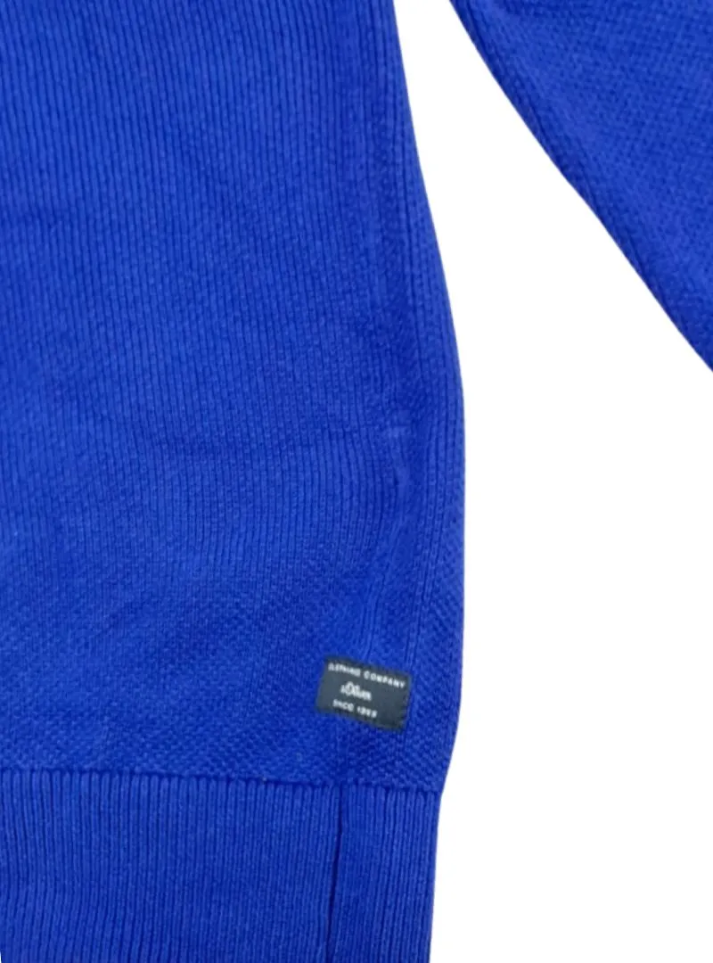 HALF ZIP TEXTURED KNIT TOP sold by FBO product image thumbnail 3